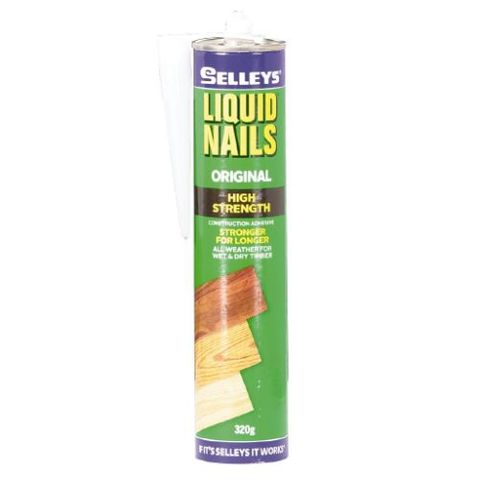 SELLEYS LIQUID NAILS ORIGINAL CARTRIDGE 375ML EA