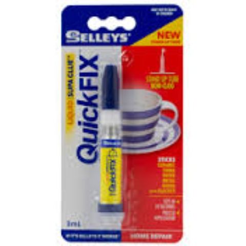 SELLEYS SUPER GLUE STAND UP LIQUID 3ML BL/1