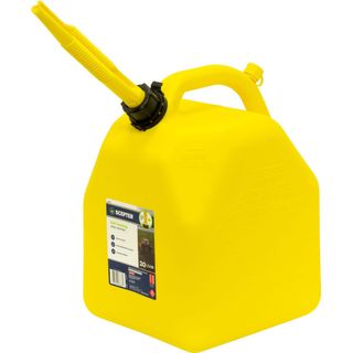 SCEPTER FUEL CAN YELLOW SQUAT 20L EA