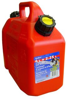 SCEPTER FUEL & OIL CAN (2 IN 1) RED 6L EA