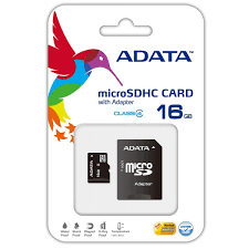 MEMORY CARD MICRO SD 16GB W/ADAPTER EA