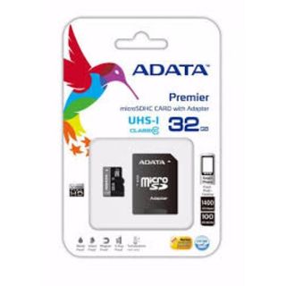 MEMORY CARD MICRO SD 32GB W/ADAPTER EA