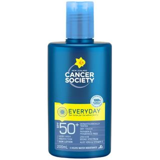 CANCER SOCIETY SPF50 EVERYDAY LOTION BOTTLE 200ML EA