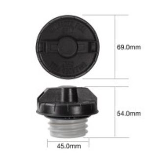 TRIDON FUEL CAP NON LOCKING PLASTIC SCREW (TL18 / TFNL226) EA