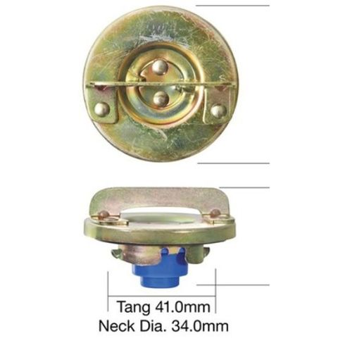 TRIDON FUEL CAP NON LOCKING MATEL BAYONET (TNL40 / TFNL213) EA