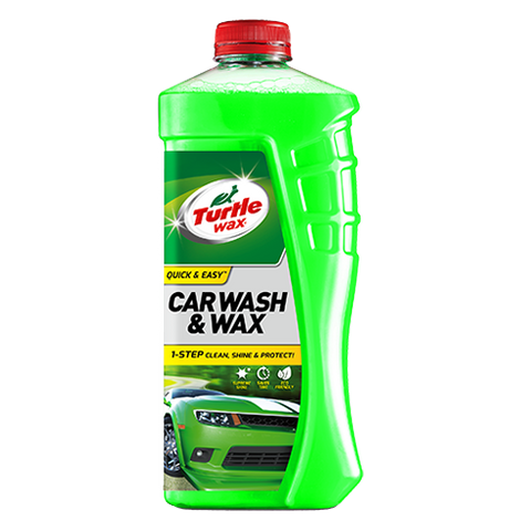 TURTLE WAX CAR WASH AND WAX 1L EA