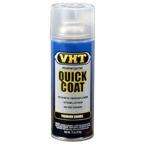 VHT QUICK COAT ENAMEL PAINT CLEAR AEROSOL 325ML EA