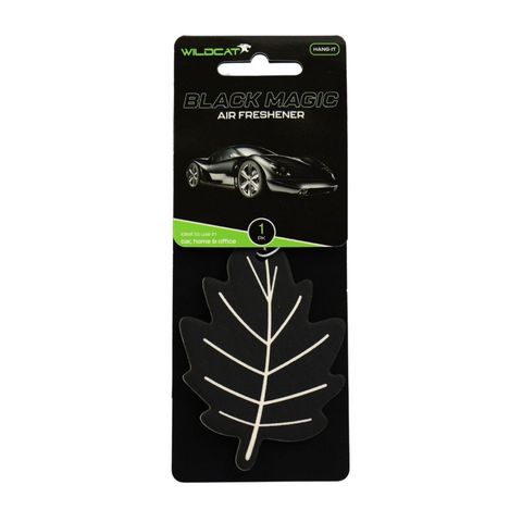 LEAF SCENT AIR FRESHENER BLACK MAGIC PACK/1