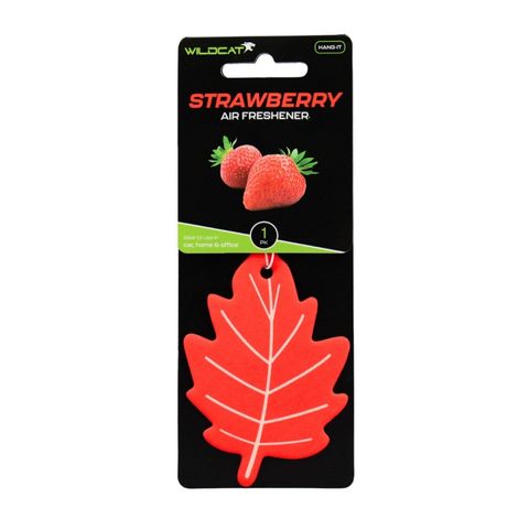 LEAF SCENT AIR FRESHENER STRAWBERRY PACK/1