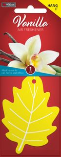 LEAF SCENT AIR FRESHENER VANILLA PACK/1