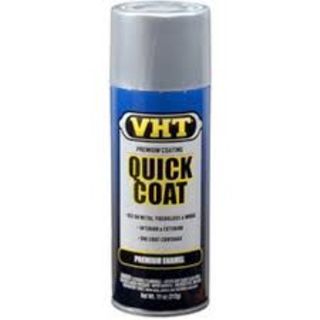 VHT QUICK COAT ENAMEL PAINT SILVER CHROME AEROSOL 325ML EA