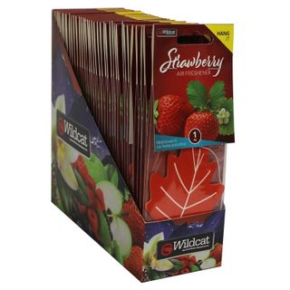 LEAF SCENT AIR FRESHENER ASSORTED BOX/42