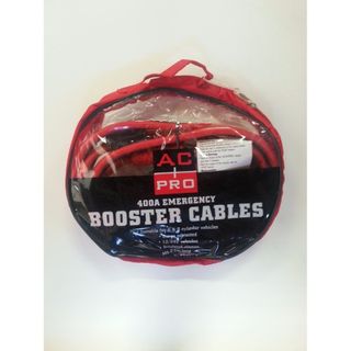 ACPRO BOOSTER CABLE SURGE PROTECTED (12/24V VEHICLES) 400A 2.5M BAG/1