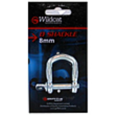 WILDCAT D SHACKLE 8MM BL/1