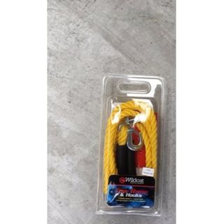 TOW ROPE 3 TON WITH SNAP ON HOOKS EA