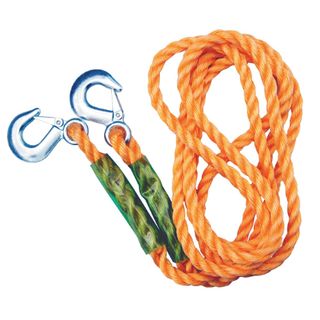 TOW ROPE 3 TON WITH SNAP ON HOOKS EA