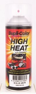 DUPLI-COLOR ENGINE PAINT HI HEAT CERAMIC CLEAR AEROSOL 340G EA