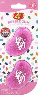 AIR FRESHENERS JELLY BELLY JEWEL DUO BUBBLE GUM BOX/6