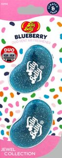 AIR FRESHENERS JELLY BELLY JEWEL DUO BLUBERRY BOX/6