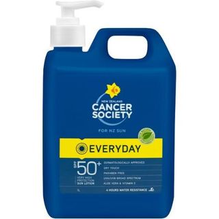CANCER SOCIETY SPF50 EVERYDAY LOTION PUMP 1L EA