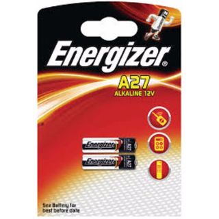 ENERGIZER BATTERY ALKALINE A27 12V BL/2