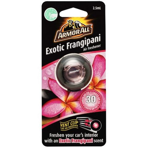 ARMOR ALL AIR FRESHENER VENT - FRANGIPANI EA