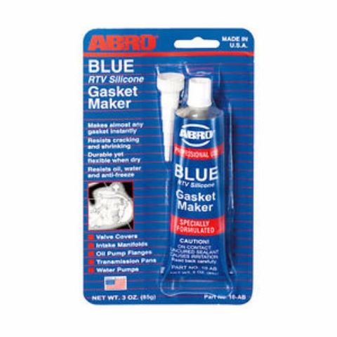 ABRO RTV SILICONE GASKET MAKER BLUE 85G BL/1