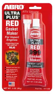 ABRO RTV SILICONE GASKET MAKER RED 85G BL/1