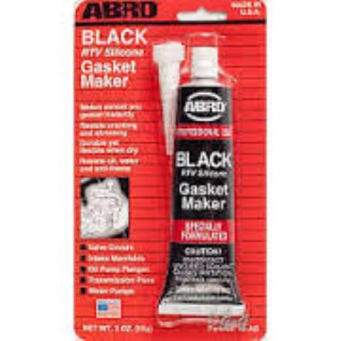 ABRO ULTRA PLUS RTV SILICONE GASKET MAKER BLACK 85G BL/1