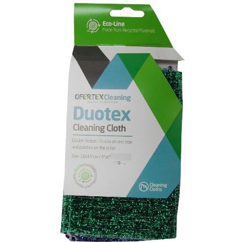 OFERTEX CLEANING CLOTH DUOTEX 15 X 15CM PACK/2