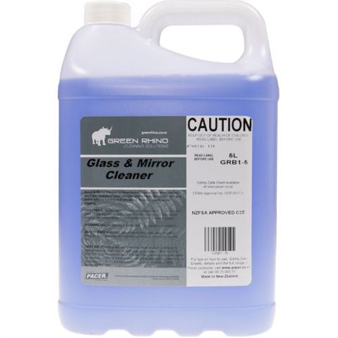 GREEN RHINO GLASS AND MIRROR CLEANER (GRB1-20) 20L EA