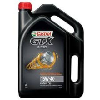 CASTROL GTX DIESEL ENGINE OIL 15W-40 5L EA