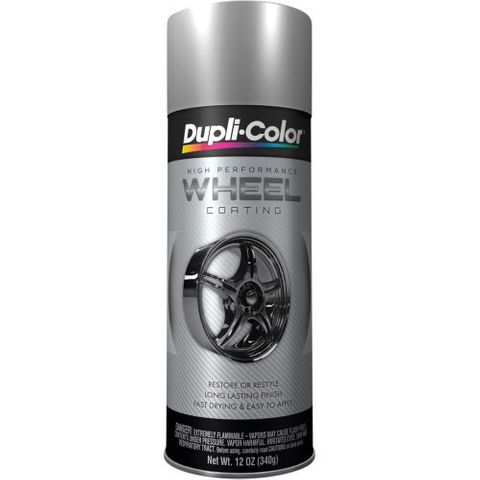 DUPLI-COLOR HIGH PERFORMANCE WHEEL COATING GRAPHITE AEROSOL 340G EA