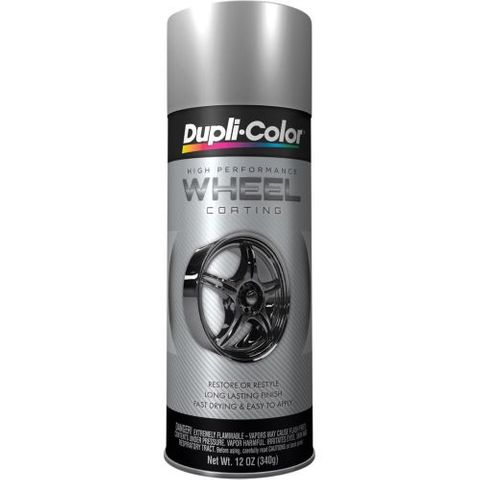 DUPLI-COLOR HIGH PERFORMANCE WHEEL COATING GRAPHITE AEROSOL 340GM EA