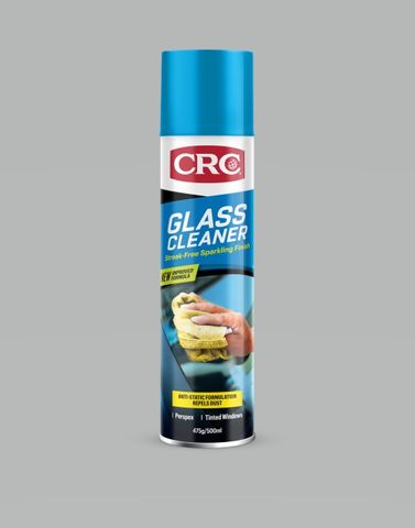 CRC GLASS CLEANER - AEROSOL 500ML EA