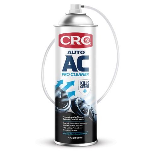 CRC AUTO AC PRO CLEANER AEROSOL 470GM/500ML EA