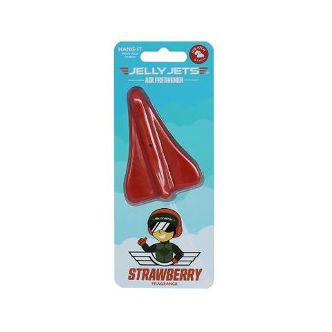 JELLY JETS AIR FRESHENER STRAWBERRY BL/1