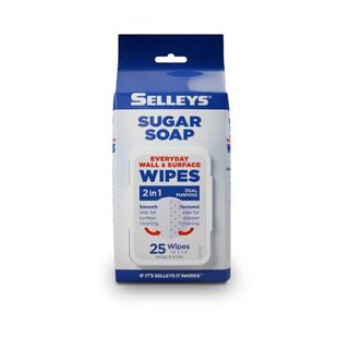 SELLEYS SUGAR SOAP WIPES 200x350MM PACK/25