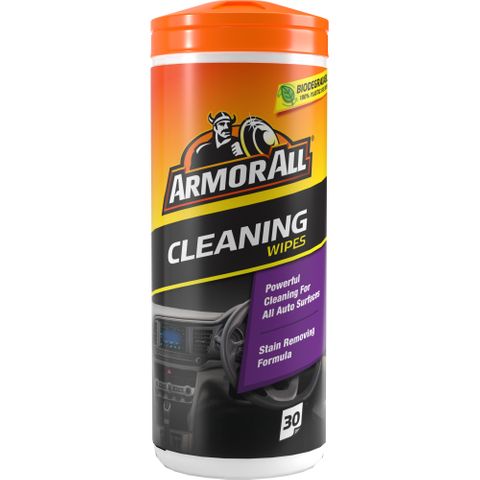 ARMOR ALL CLEANING WIPES (TUB/30) EA