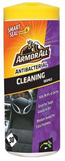 ARMOR ALL CLEANING WIPES ANTIBACTERIAL (TUB/30) EA