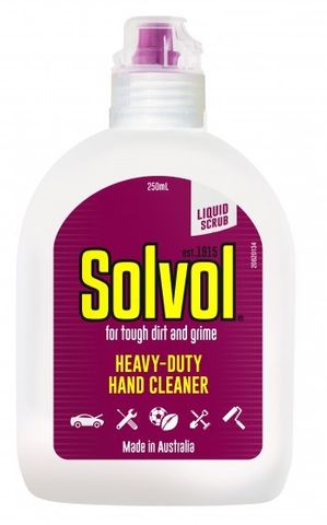 SOLVOL HEAVY DUTY HAND CLEANER WITH CITRUS OILS (WD71145) 250ML EA