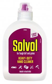 SOLVOL HEAVY DUTY HAND CLEANER WITH CITRUS OILS (WD71145) 250ML EA