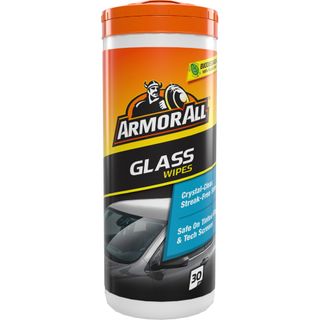 ARMOR ALL GLASS WIPES STREAK FREE (TUB/30) EA