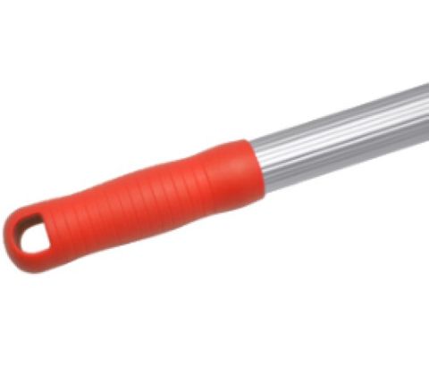 MOP HANDLE ALUMINIUM RED 135CM EA