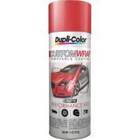 DUPLI-COLOR CUSTOM WRAP MATTE PERFORMANCE RED 311G EA