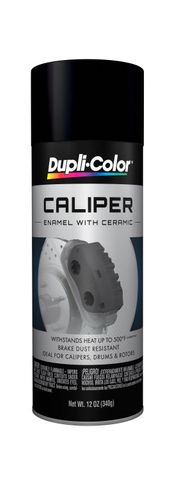 DUPLI-COLOR CALIPER PAINT ENAMEL/RESIN MATTE BLACK AEROSOL 340G EA