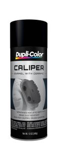 DUPLI-COLOR CALIPER PAINT ENAMEL/RESIN MATTE BLACK AEROSOL 340G EA
