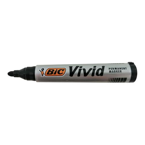 BIC MARKER STEPHENS VIVID BLACK FINE TIP BL/1