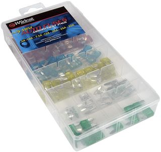 WILDCAT MINI BLADE FUSE ASSORTMENT (91PXP101) PACK/100