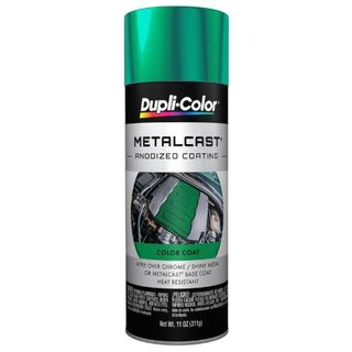 DUPLI-COLOR AUTOMOTIVE PAINT METALCAST ANODIZED GREEN AEROSOL 312G EA